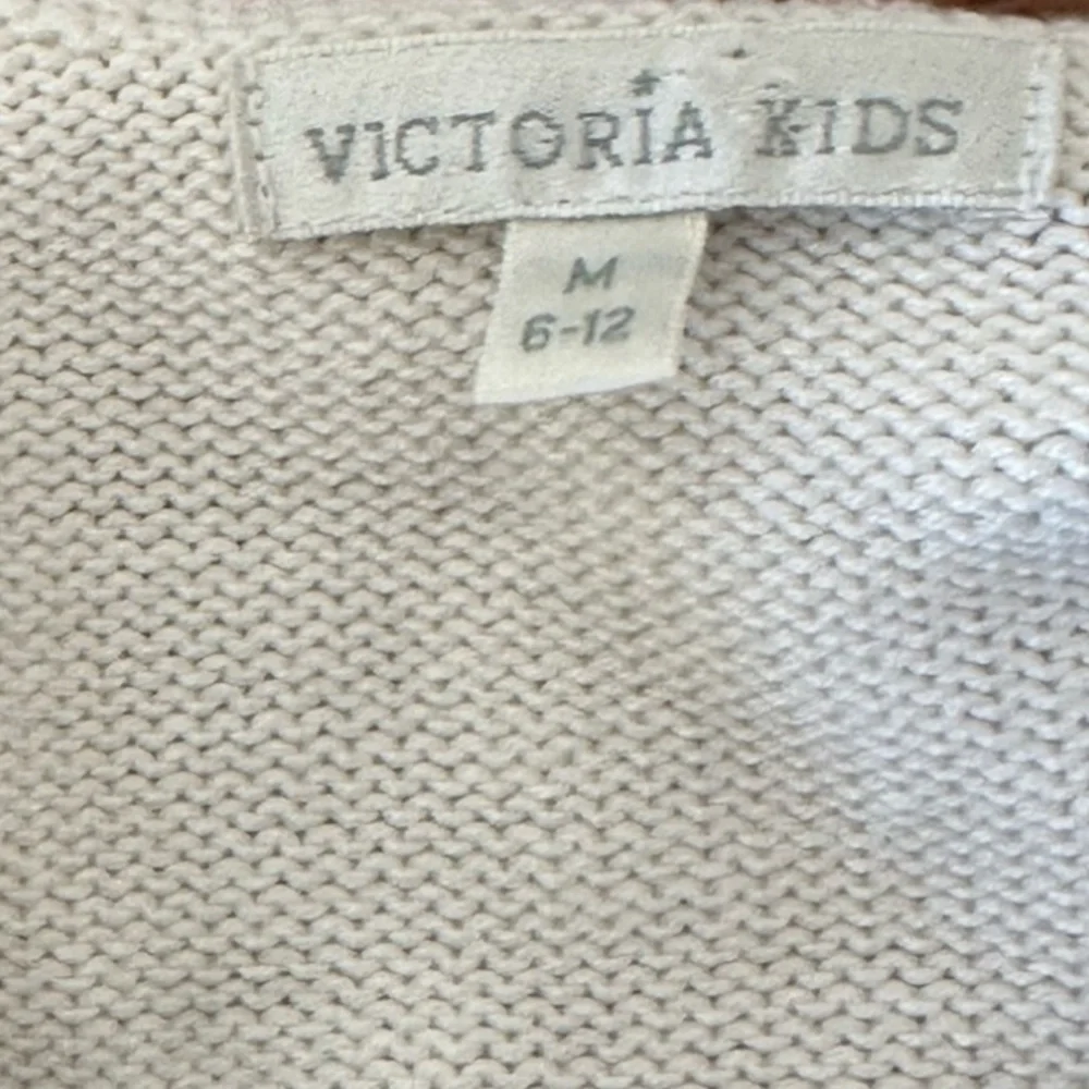 Victoria Kids Girls Dupioni Silk Sweater Dress Set 6-12M